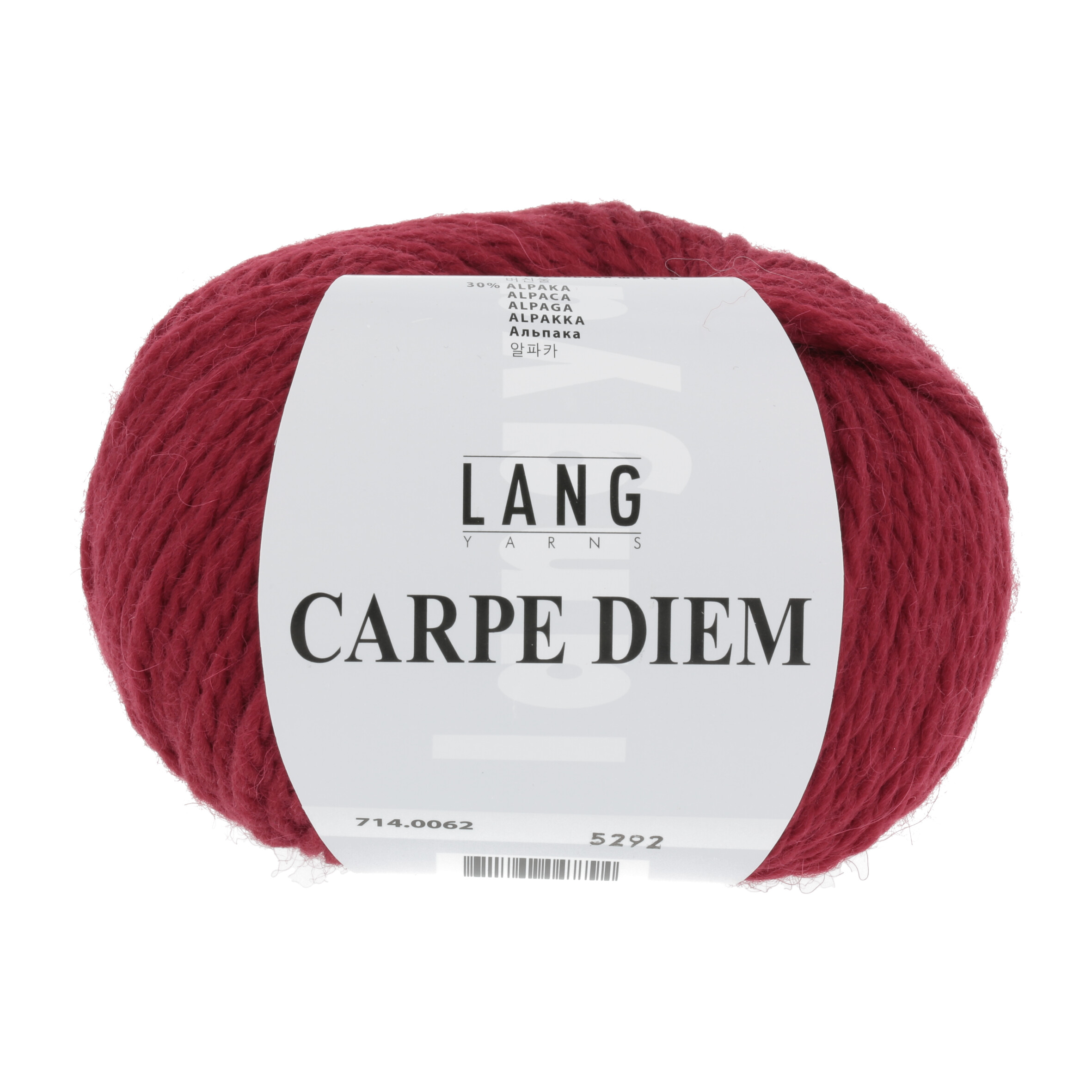 LANG CARPE DIEM 0062 ROT 50GR