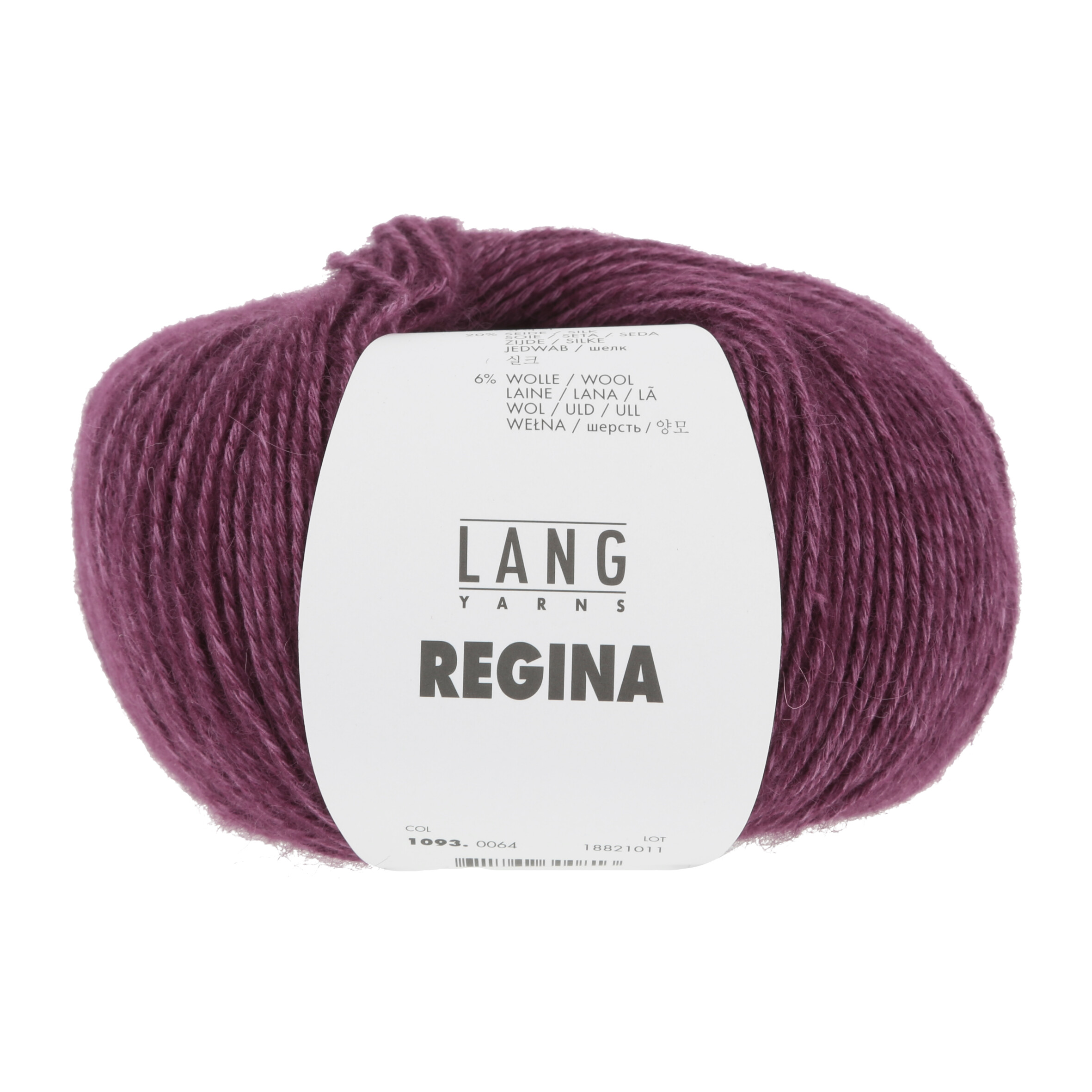 LANG REGINA 0093 DUNKELROT 50GR