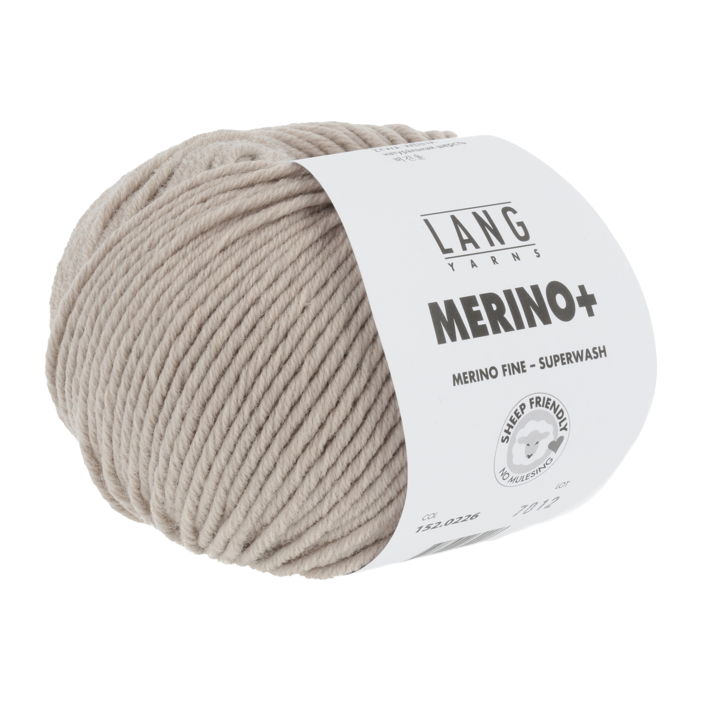 LANG MERINO + 50GR 0226 BEIGE MÈLANGE