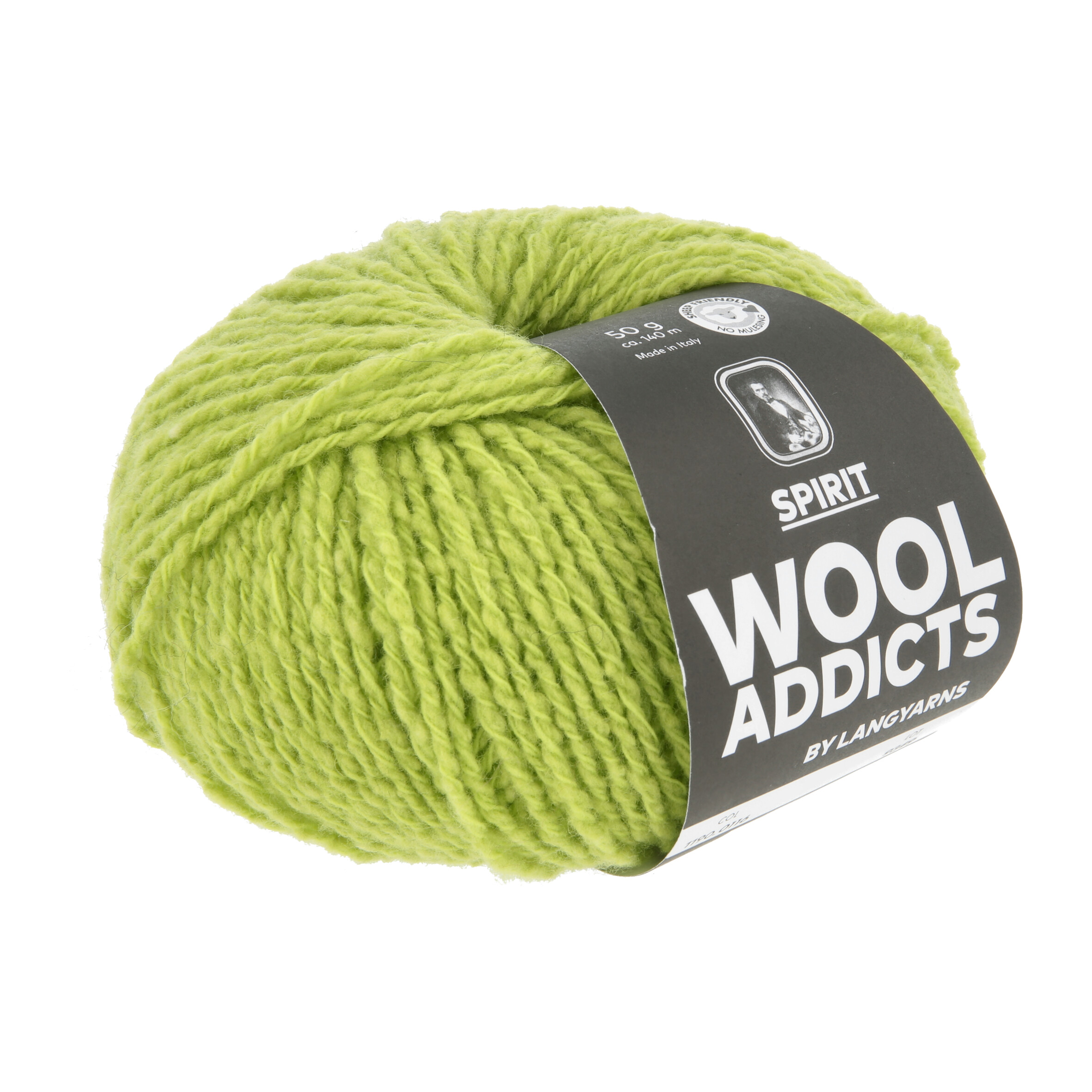 WOOL ADDICT SPIRIT 116 VERDE CHIARO 50GR