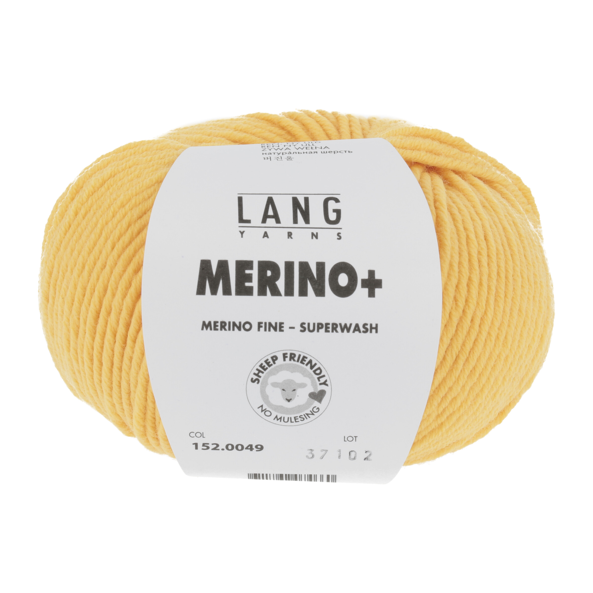 LANG MERINO + 50GR 0049 GIALLO