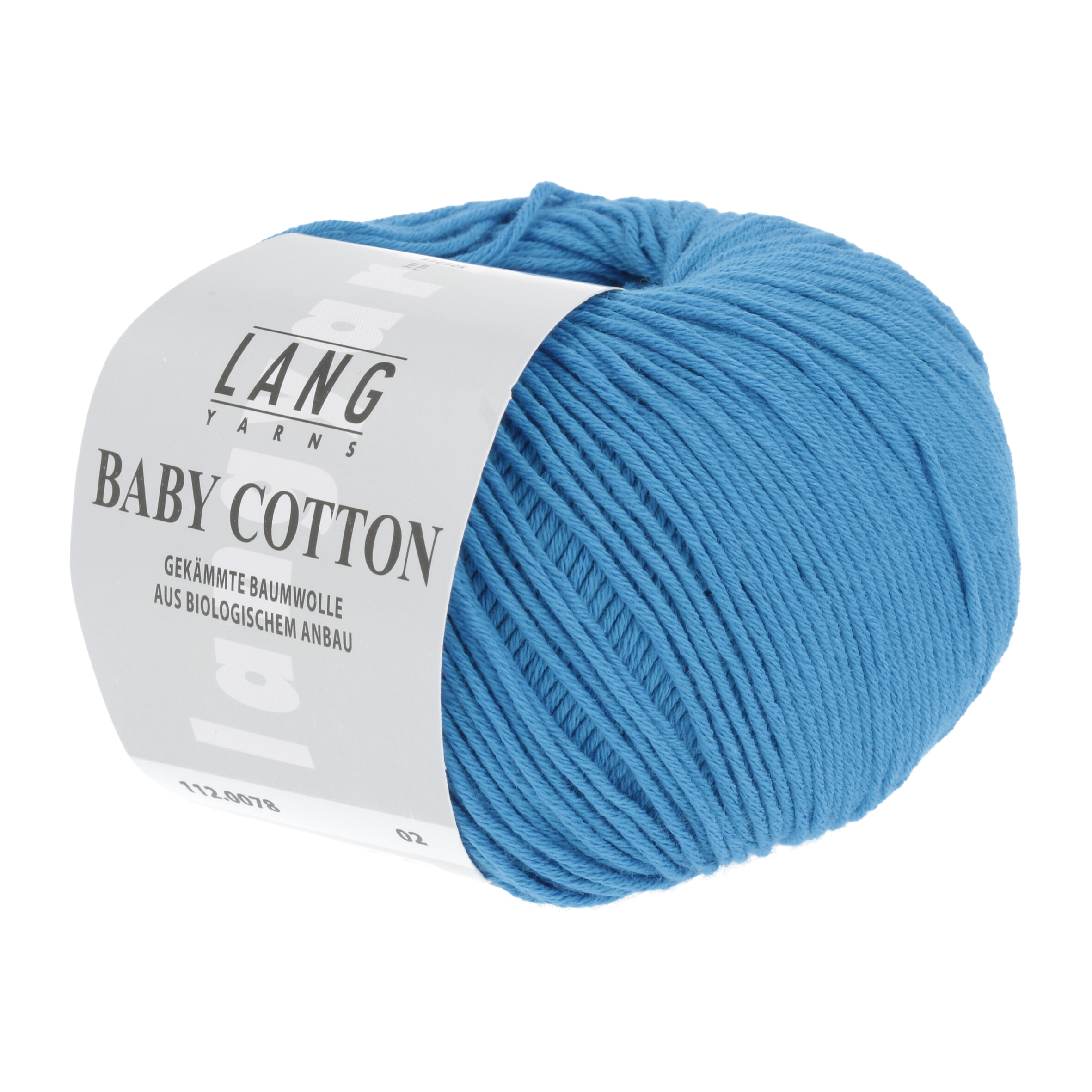 LANG BABY COTTON BIO CYAN 50GR 