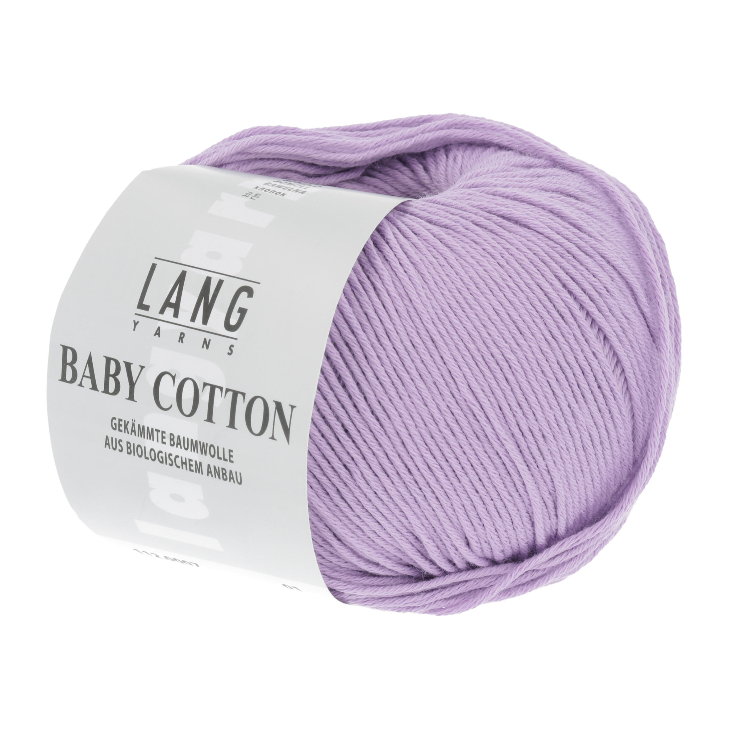 LANG BABY COTTON BIO 50GR 0007 FLIEDER
