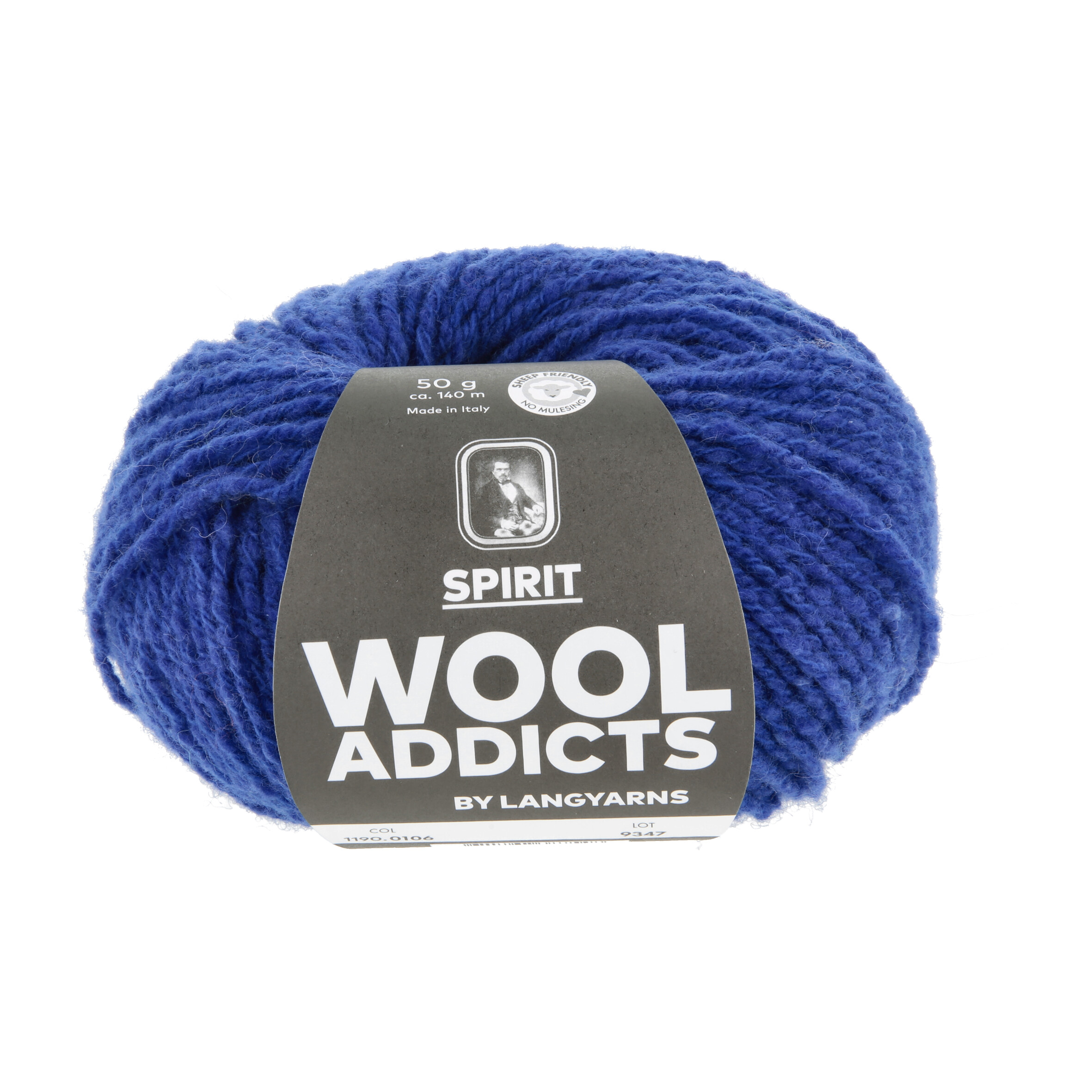 WOOL ADDICT SPIRIT 106 BLU 50GR