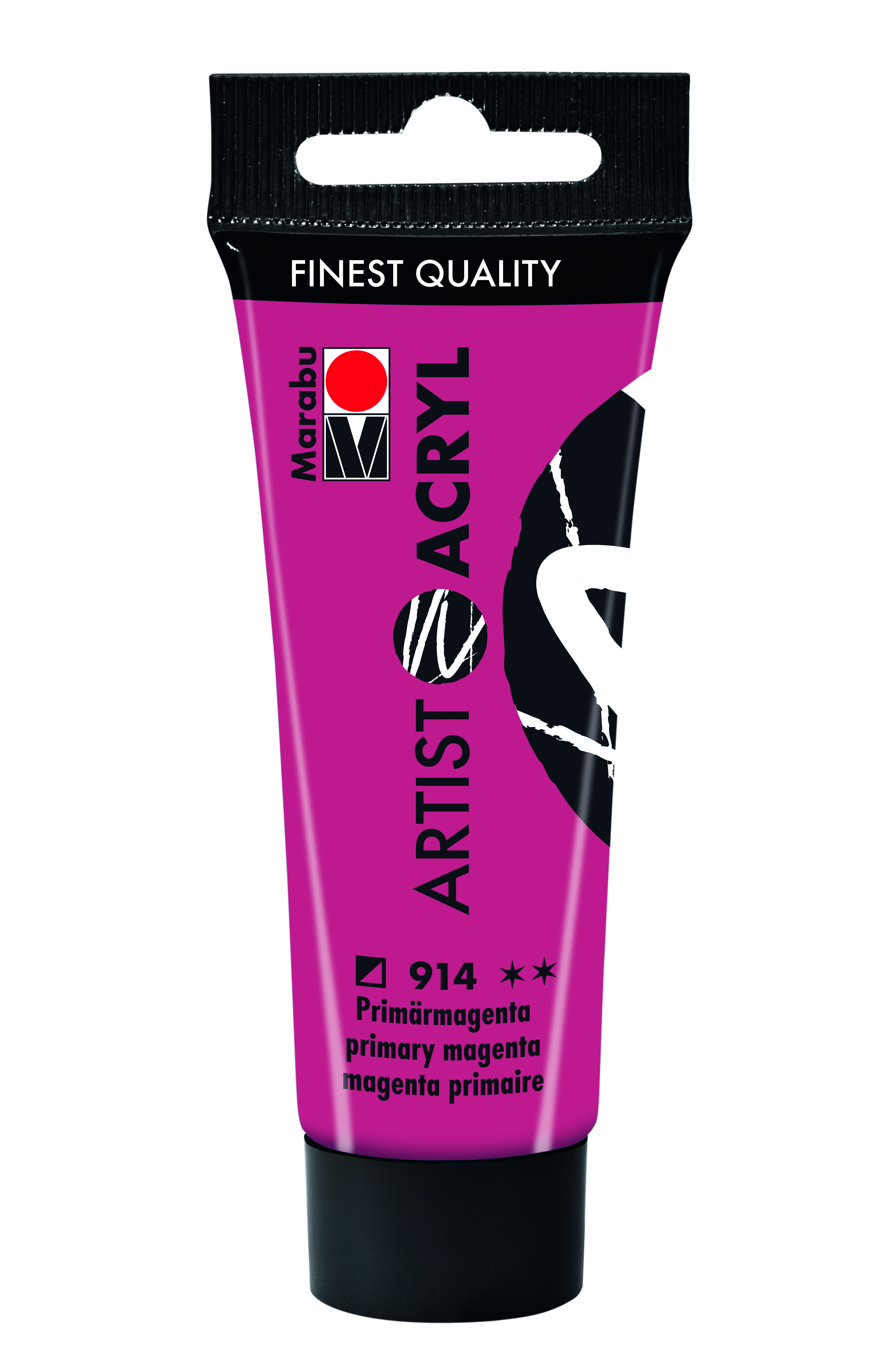 MARABU ARTIST ACRYL 914 PRIMÄRMAGENTA 75ML