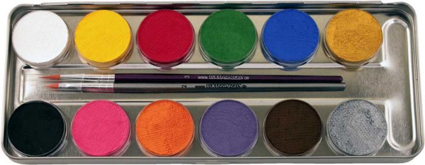 12 FARBEN METALL- PALETTE