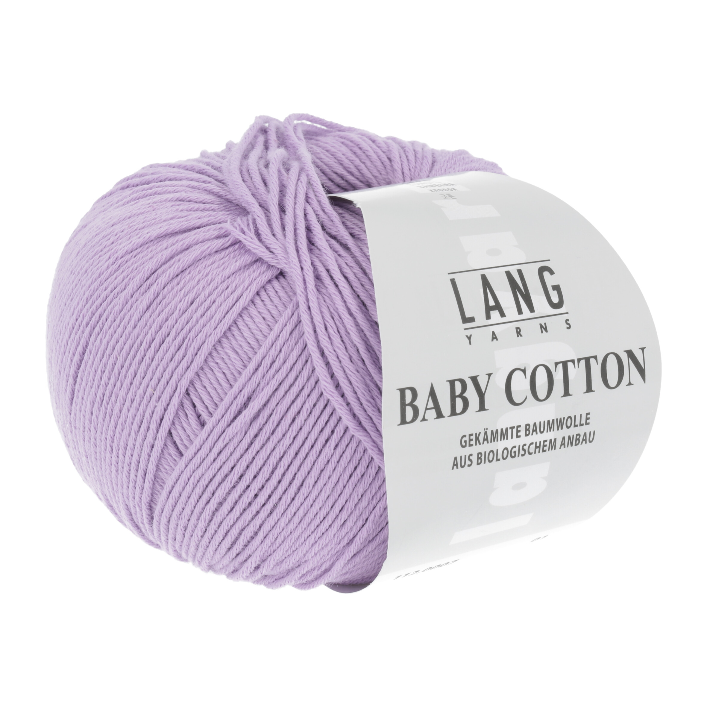 LANG BABY COTTON BIO 50GR 0007 FLIEDER