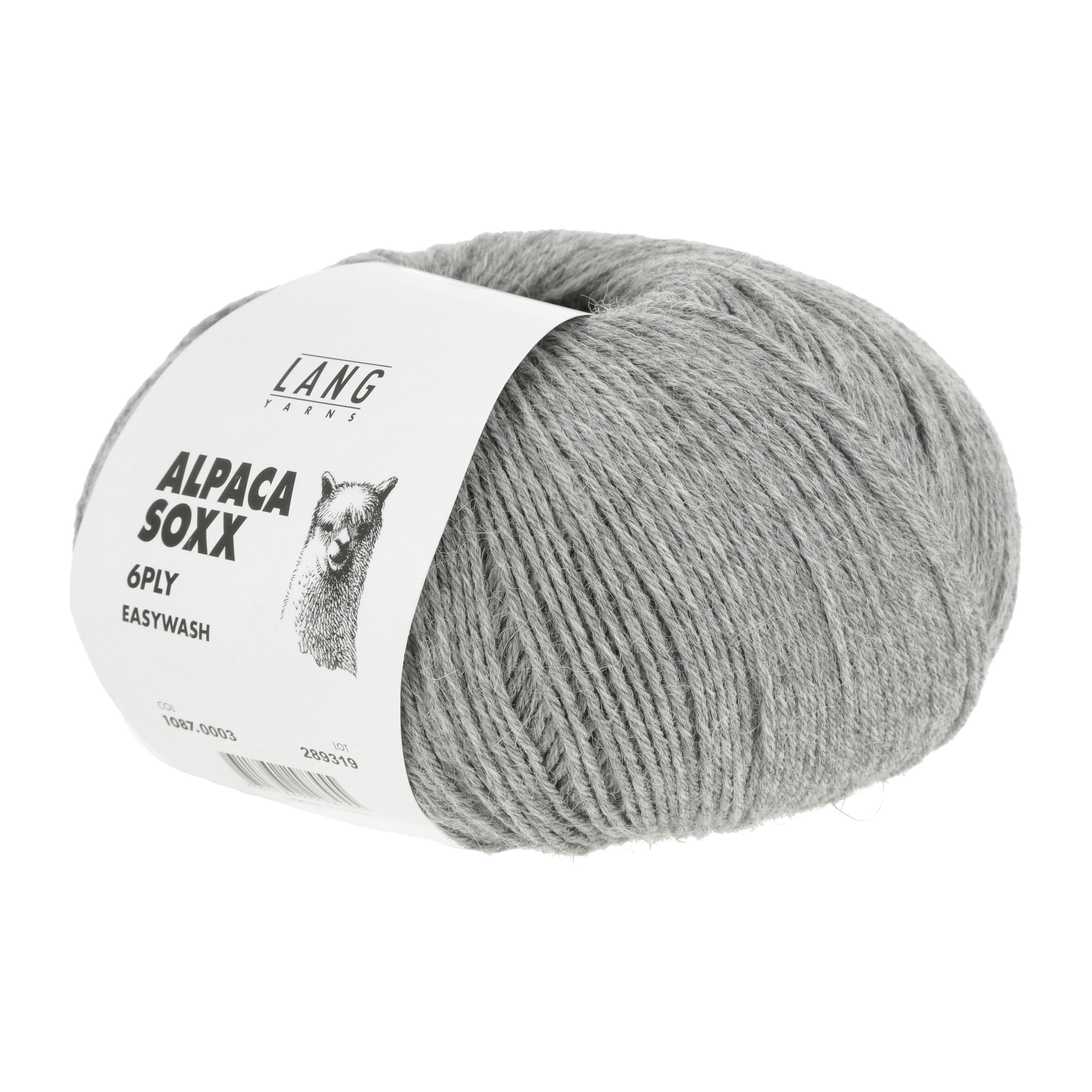 LANG ALPACA SOXX 6-FACH 150GR 0003 HELLGRAU