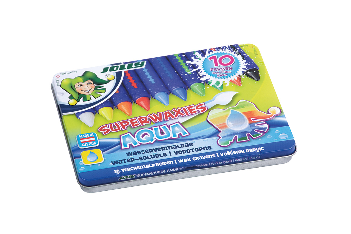 JOLLY SUPERWAXIES AQUA 10 FARBEN