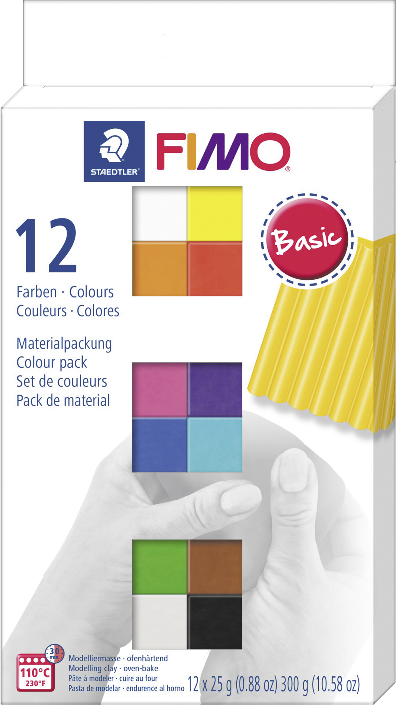 FIMO SOFT "COLOUR PACK" ASSORTITO 