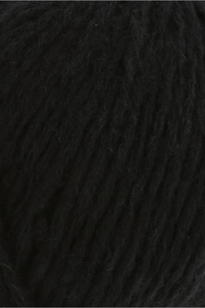 LANG WOOL ADDICTS PROMISE SCHWARZ 100GR