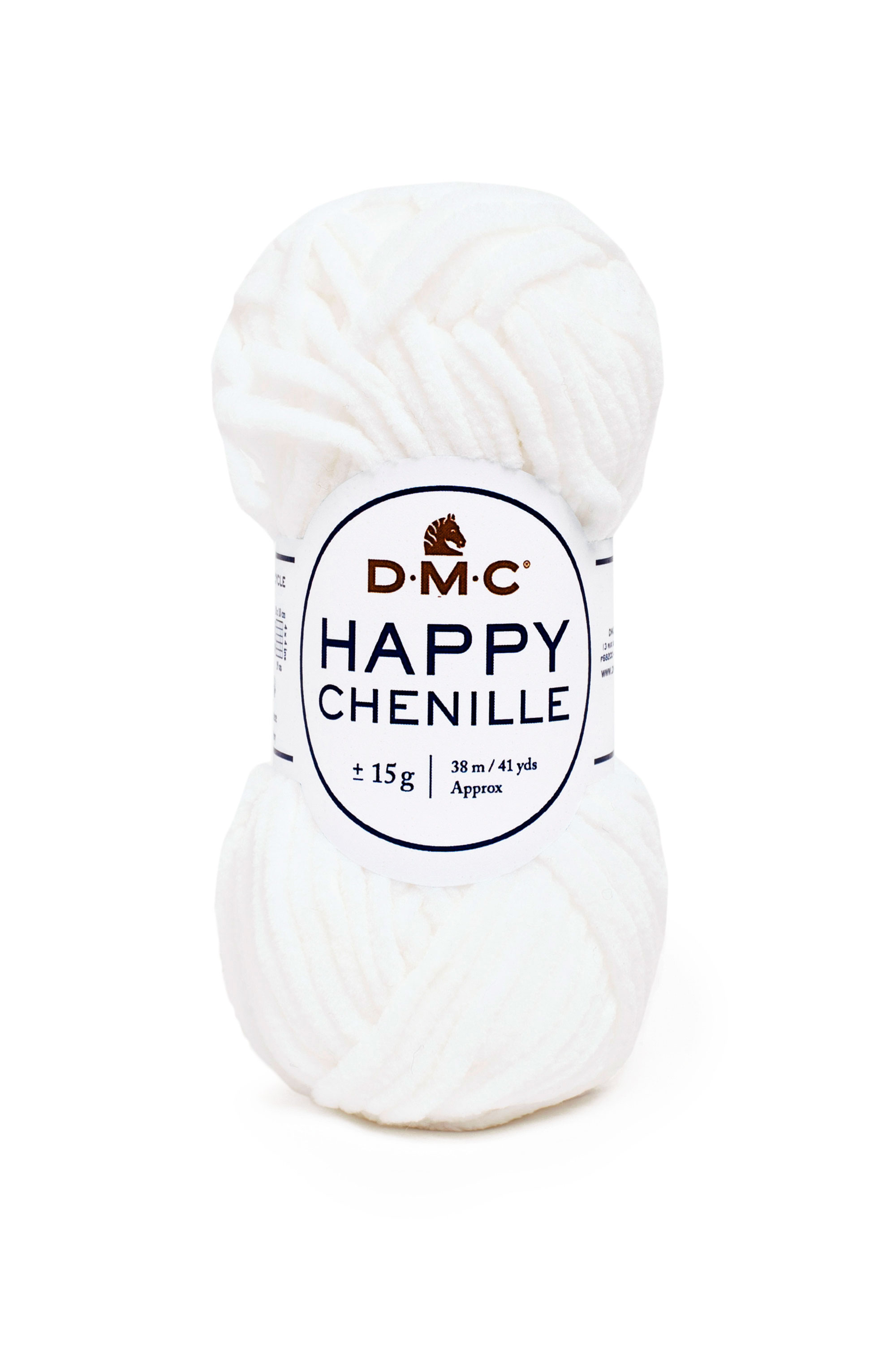 HAPPY CHENILLE D.M.C 15Gr. WEISS