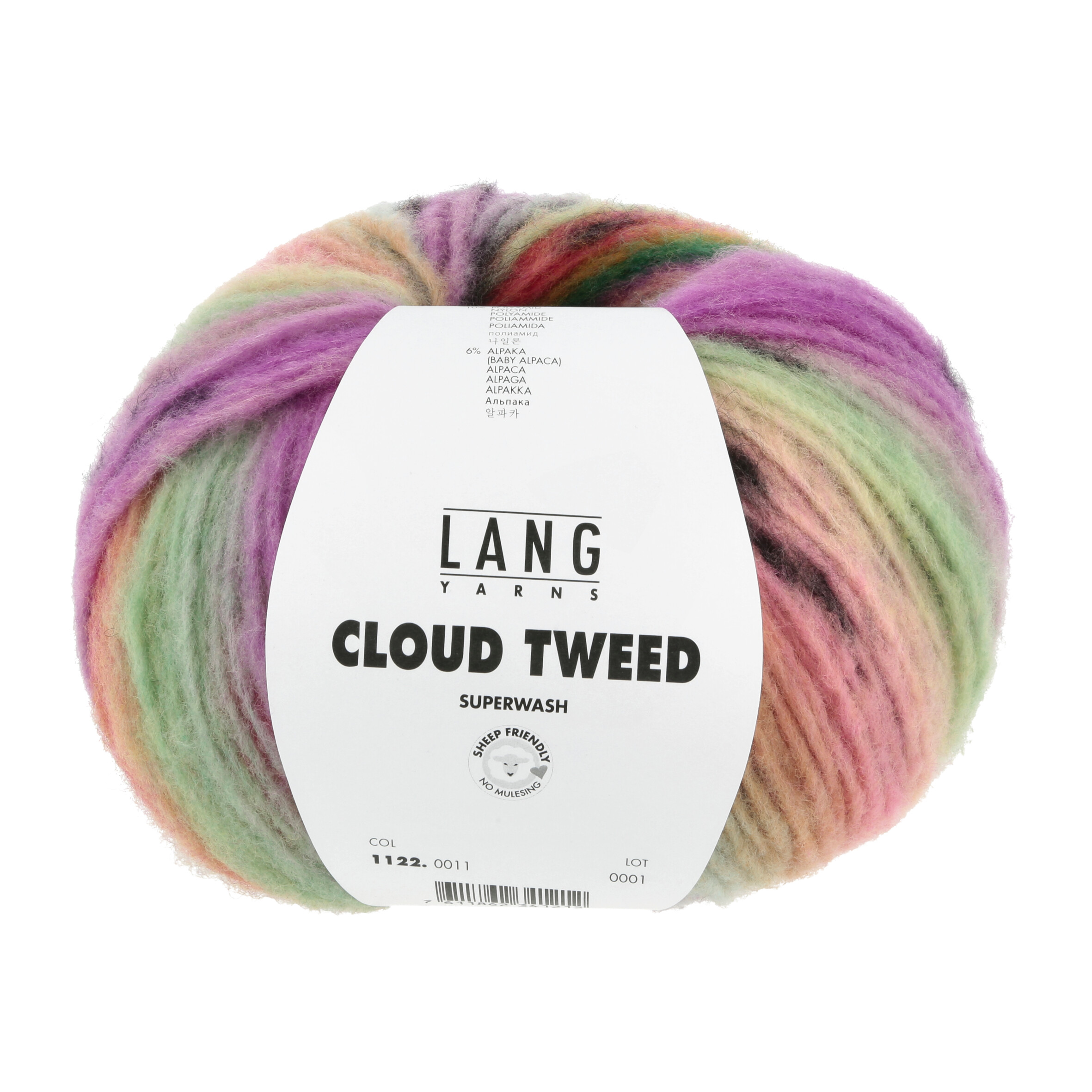 LANG CLOUD TWEED 100GR BUNT