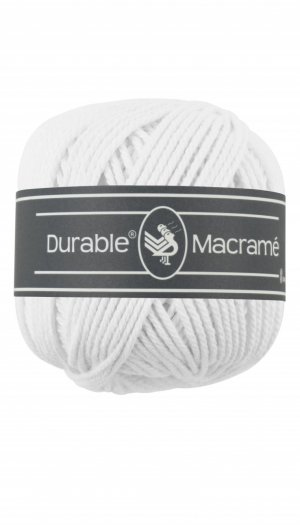 DURABLE MACRAME WEISS 100GR