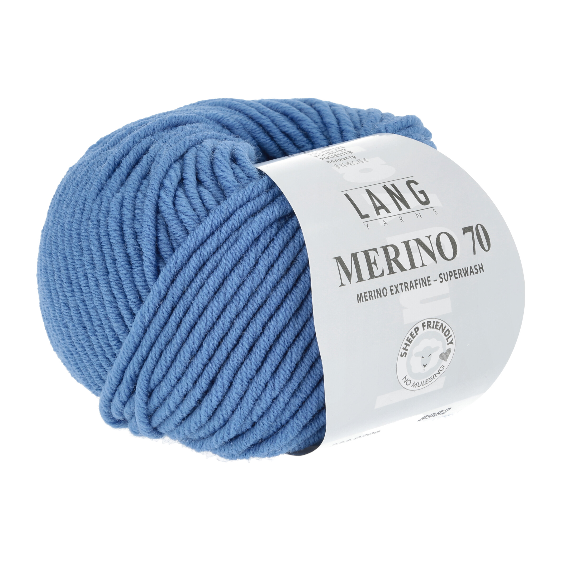 LANG MERINO 70 50GR 0206 BLAU