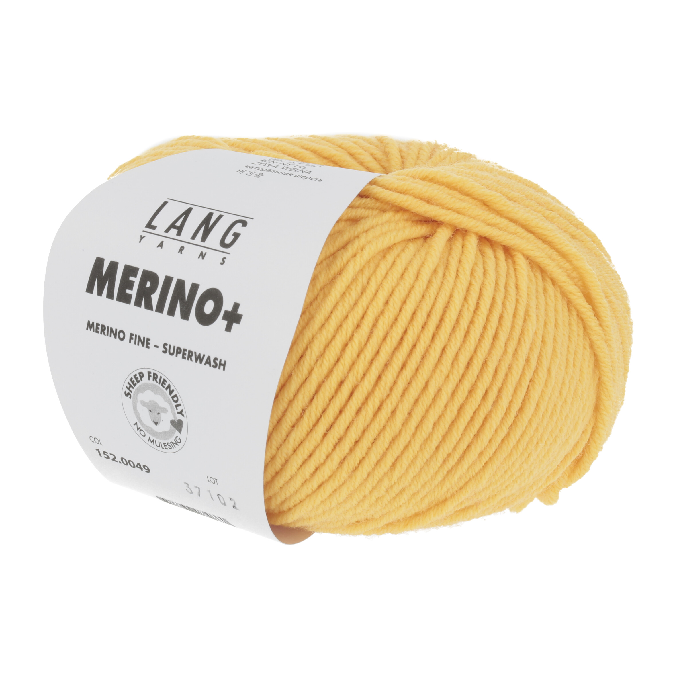 LANG MERINO + 50GR 0049 GIALLO