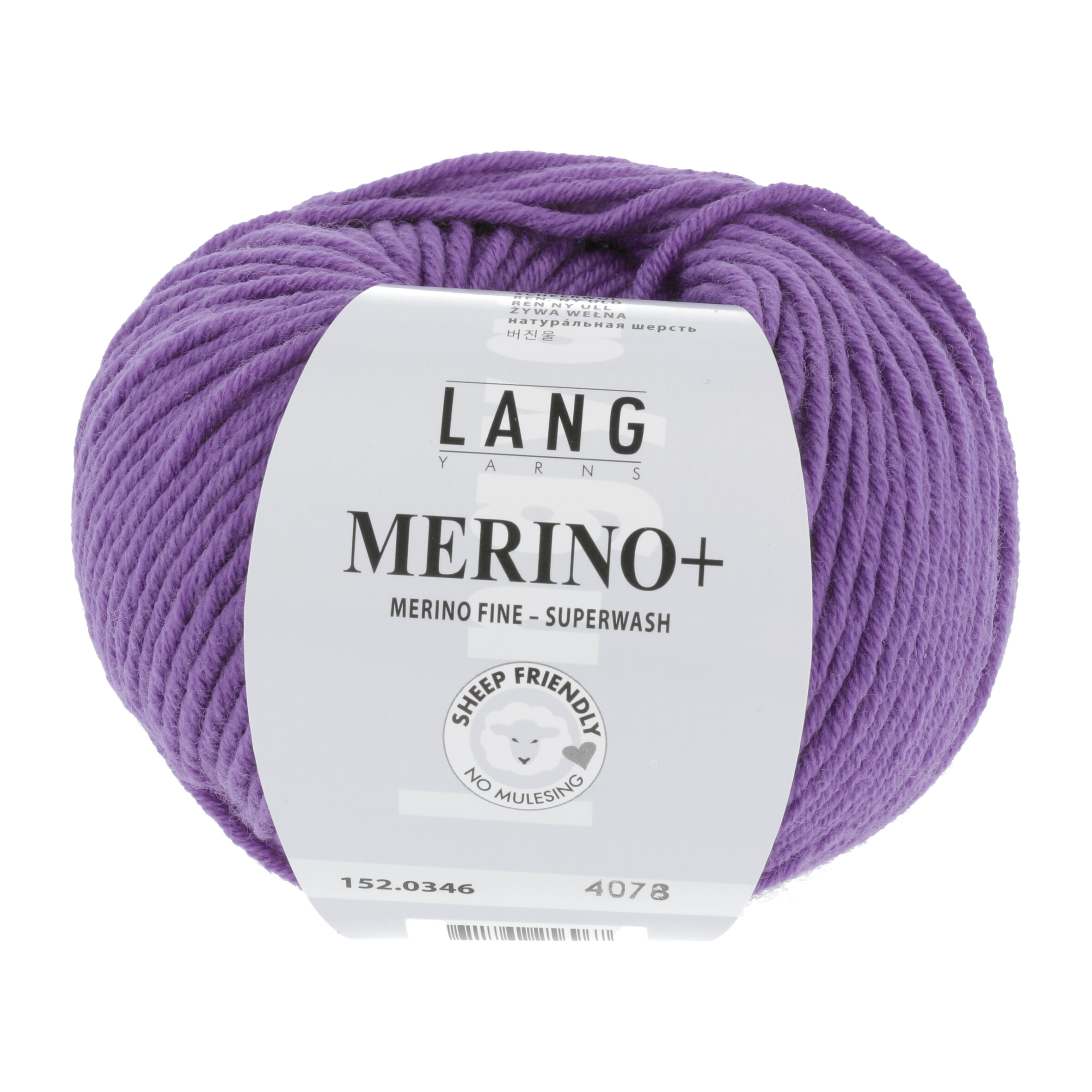 LANG MERINO + 50GR 0346 VIOLETT