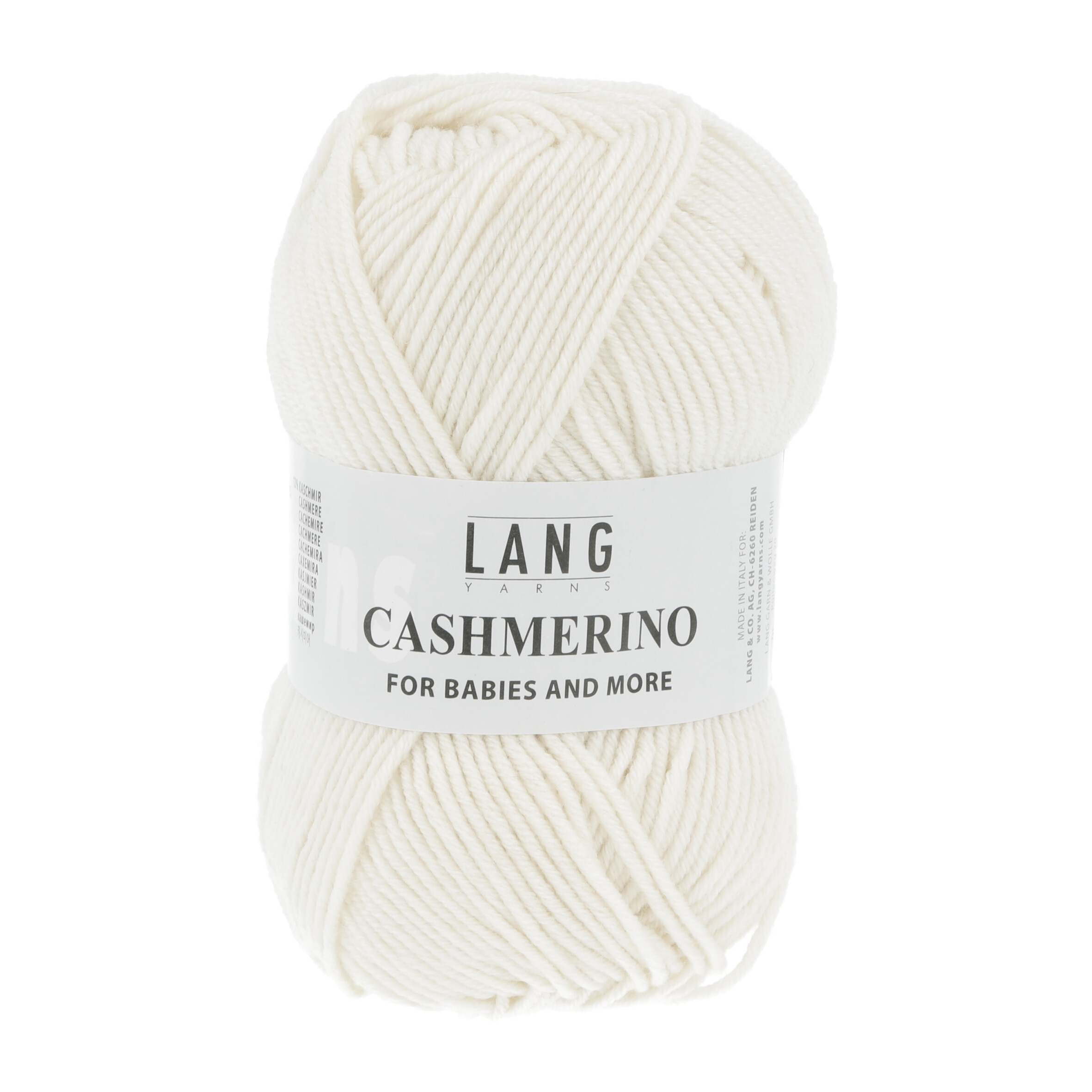 LANG CASHMERINO 50GR 094 WOLLWEISS