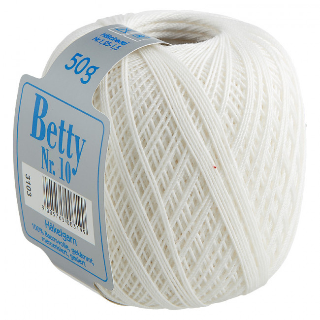 BETTY FILATO ALL`UNCINETTO NR. 10 50GR NATURALE