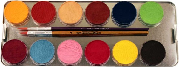 24 FARBEN METALL- PALETTE