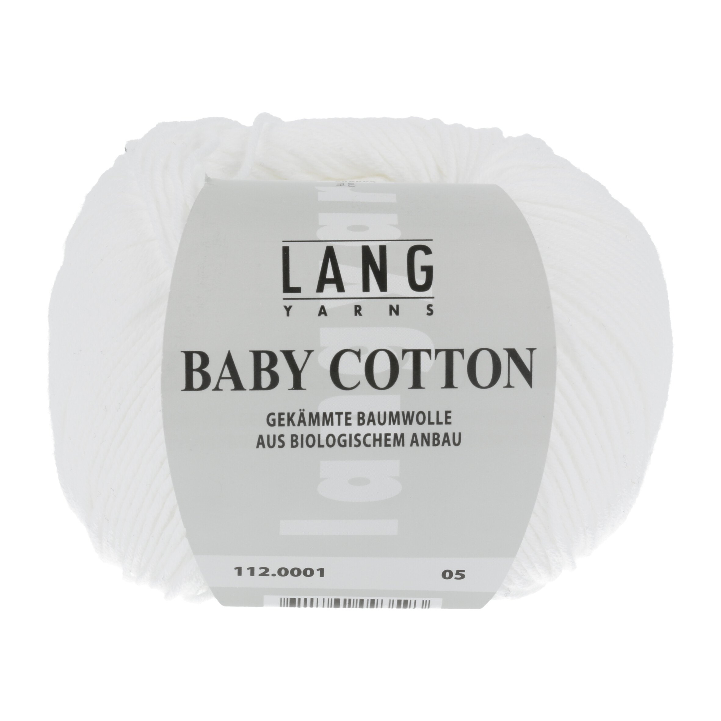 LANG BABY COTTON BIO 50GR 0001 WEIß