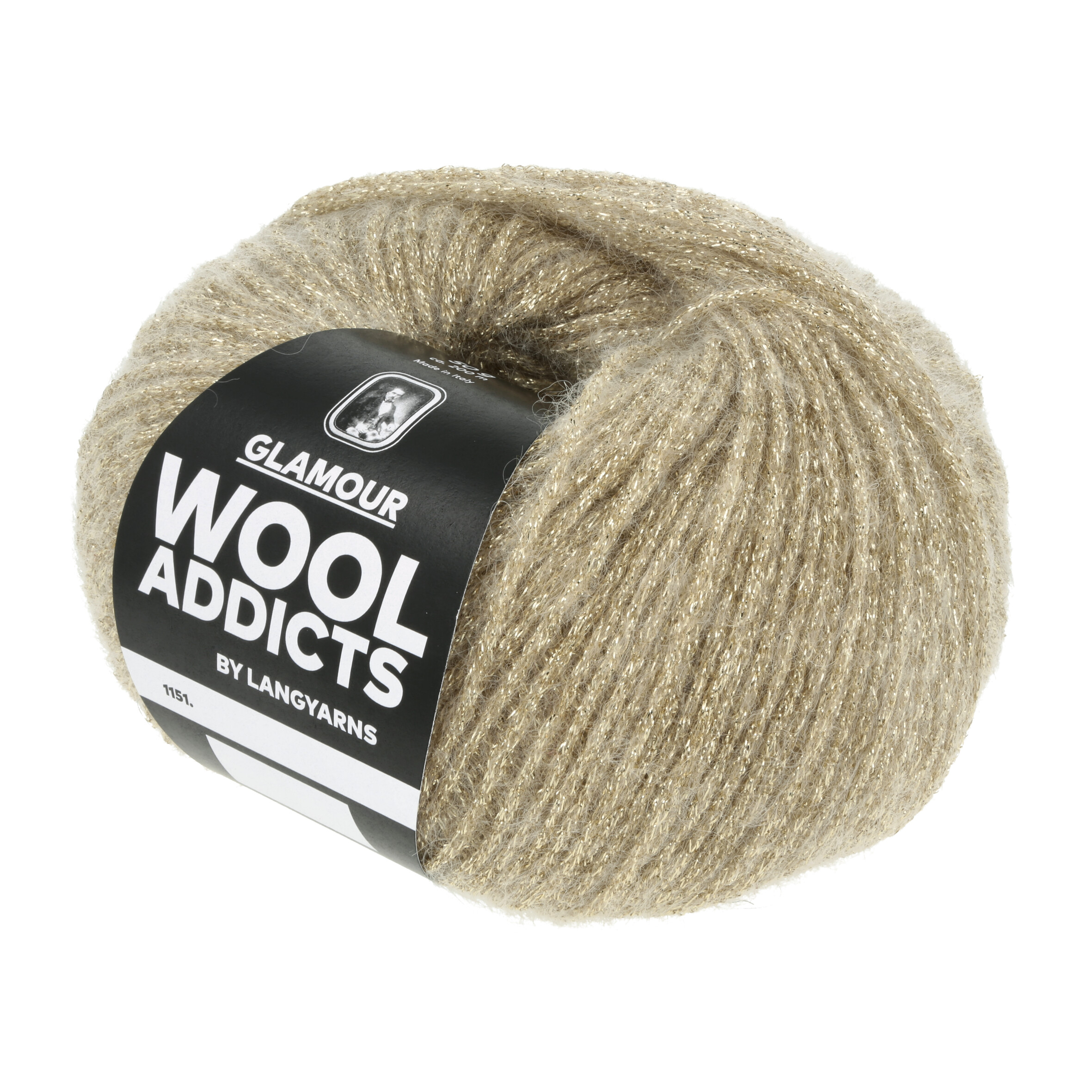 WOOL ADDICTS GLAMOUR 50GR 0050 GOLD WOOL ADDICTS GLAMOUR 50GR 0050 GOLD