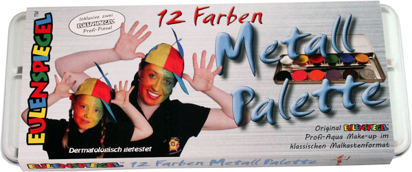 12 FARBEN METALL- PALETTE