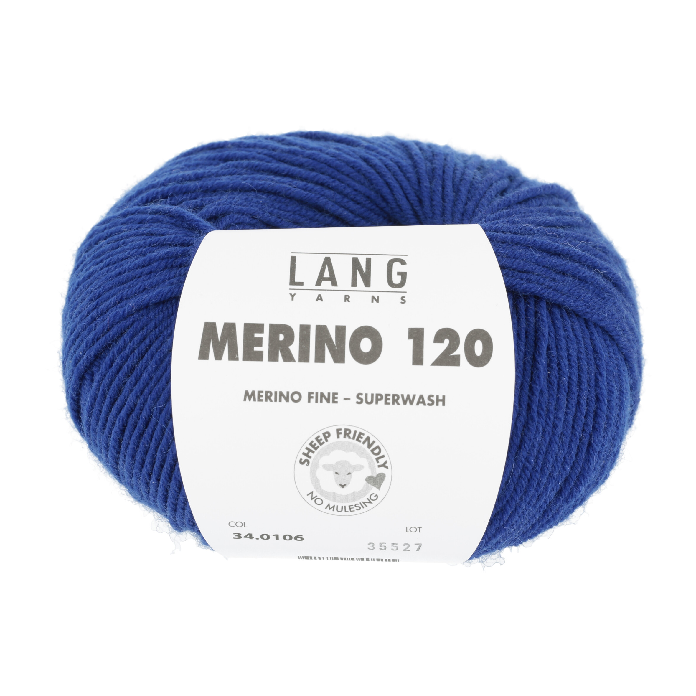 LANG MERINO 120 00106 BLAU