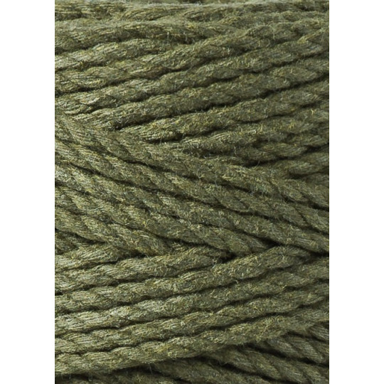 BOBBINY 3PLY MAKRAMEE-SCHNUR 3MM 100M AVOCADO