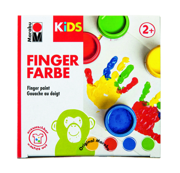 KIDS FINGERFARBE 100ML 4ER SET