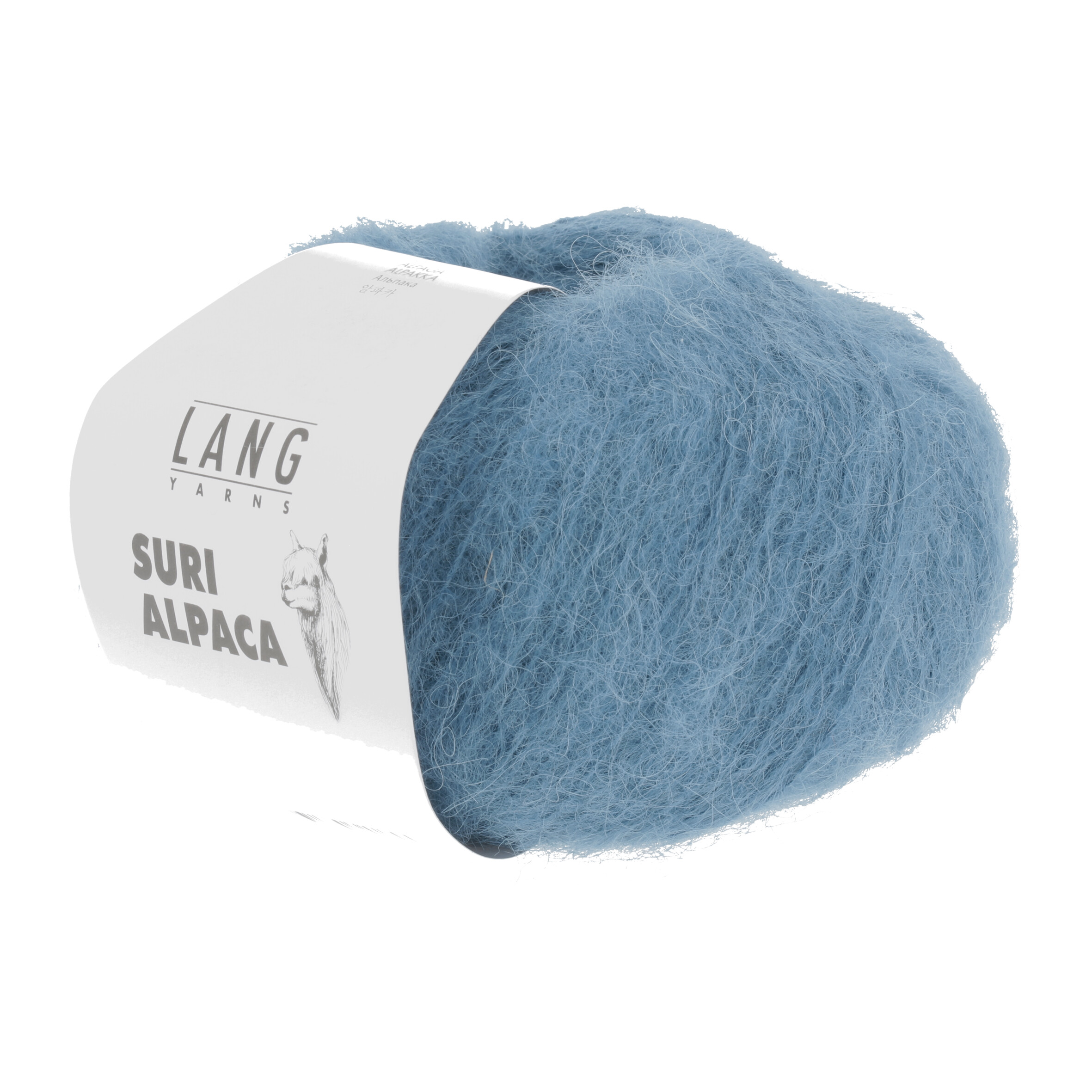 LANG SURI ALPACA 0006 BLAU 25GR