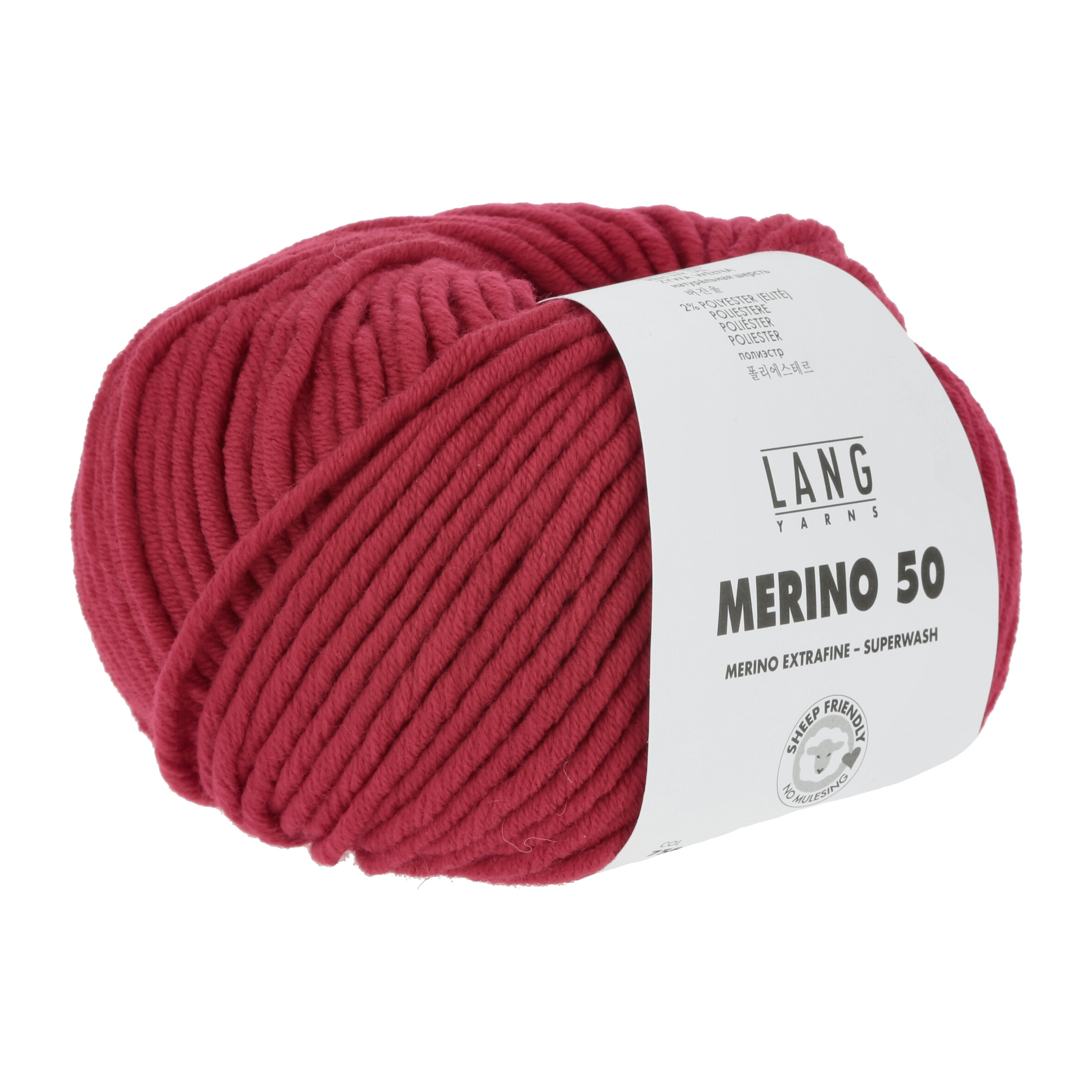 LANG MERINO 50 100GR 0060 ROT