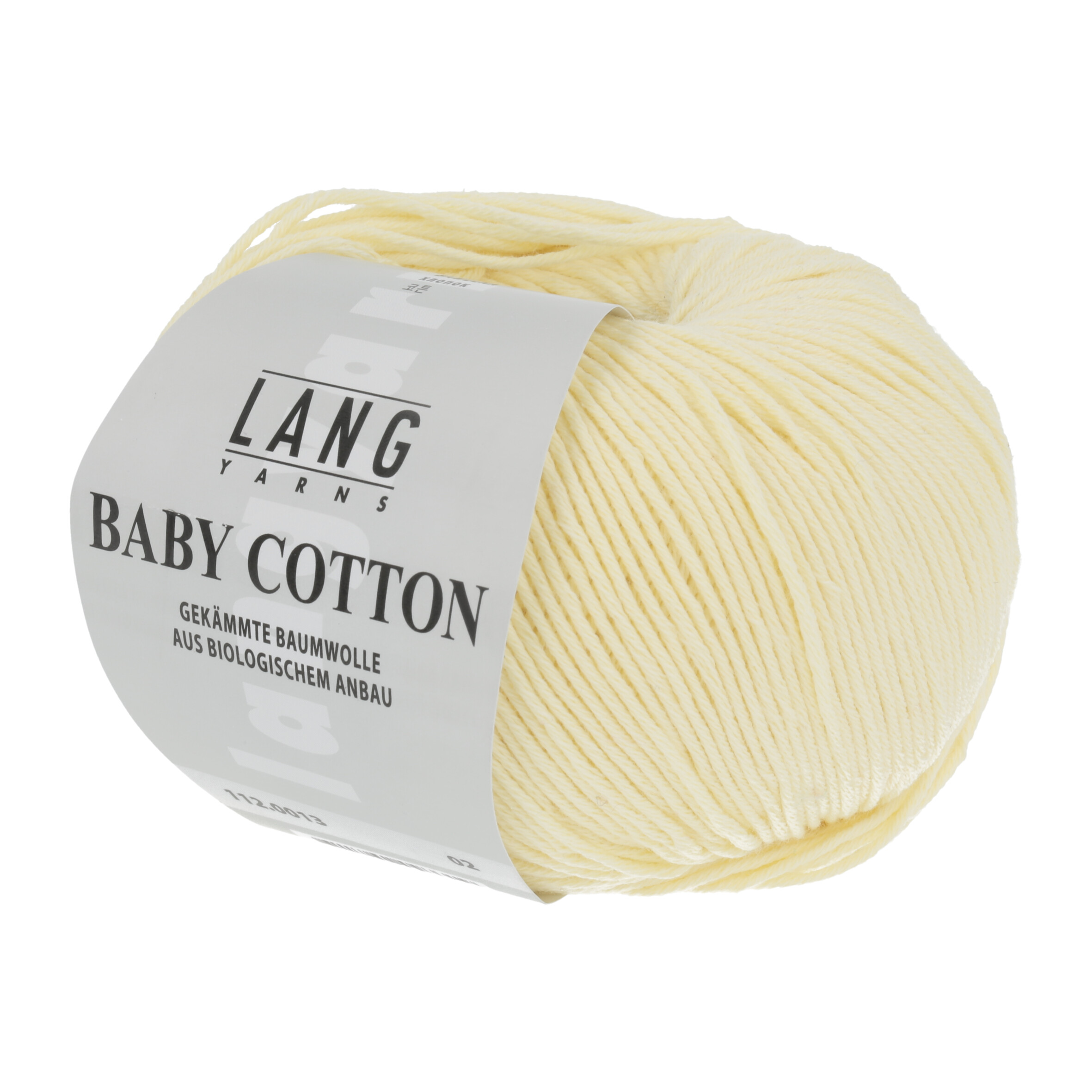 LANG BABY COTTON BIO 50GR 0013 HELLGELB