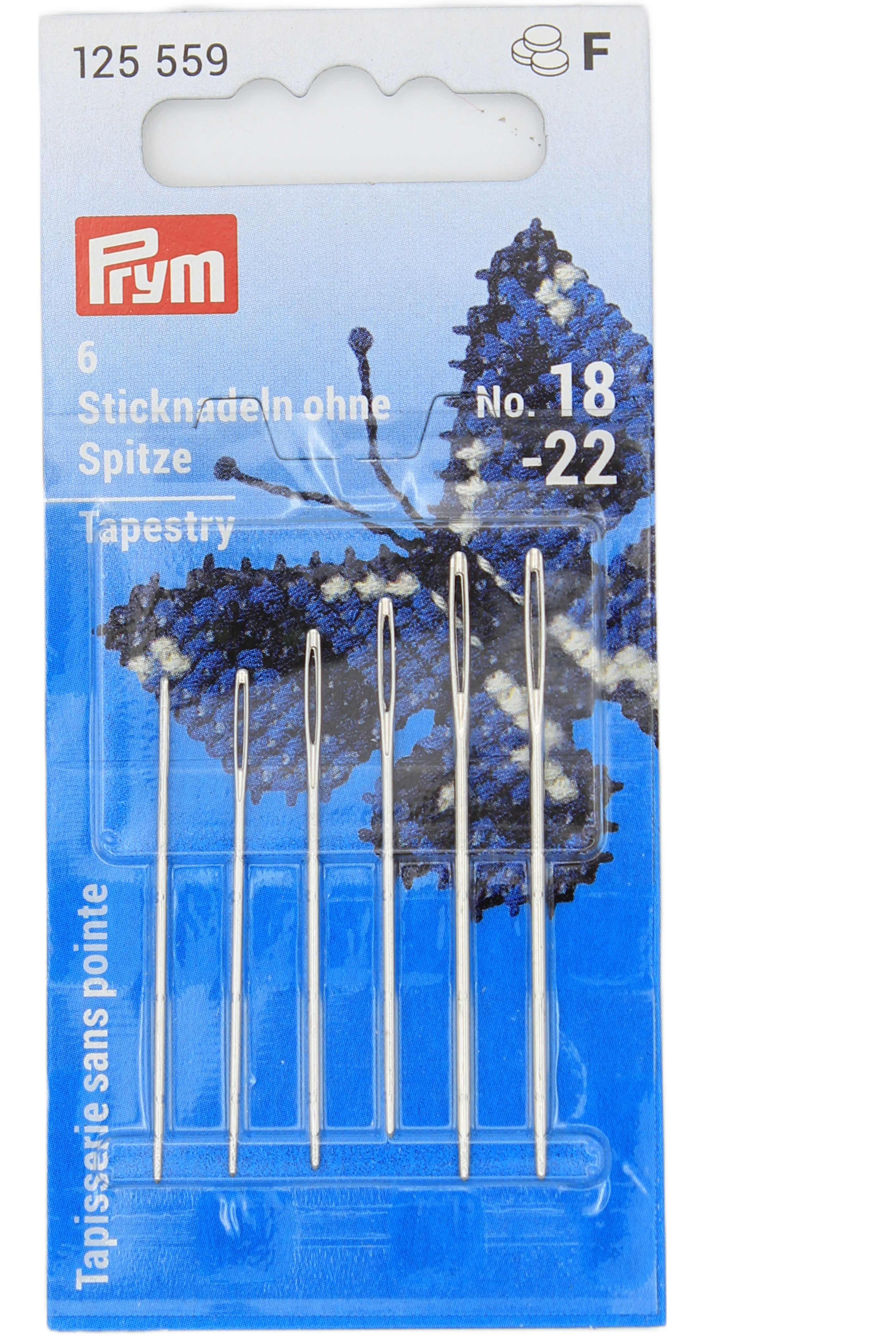 PRYM STICKNADELN OHNE SPITZE 18-22