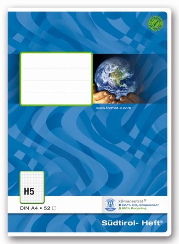 HEFT GROSS A4 KARRIERT H5