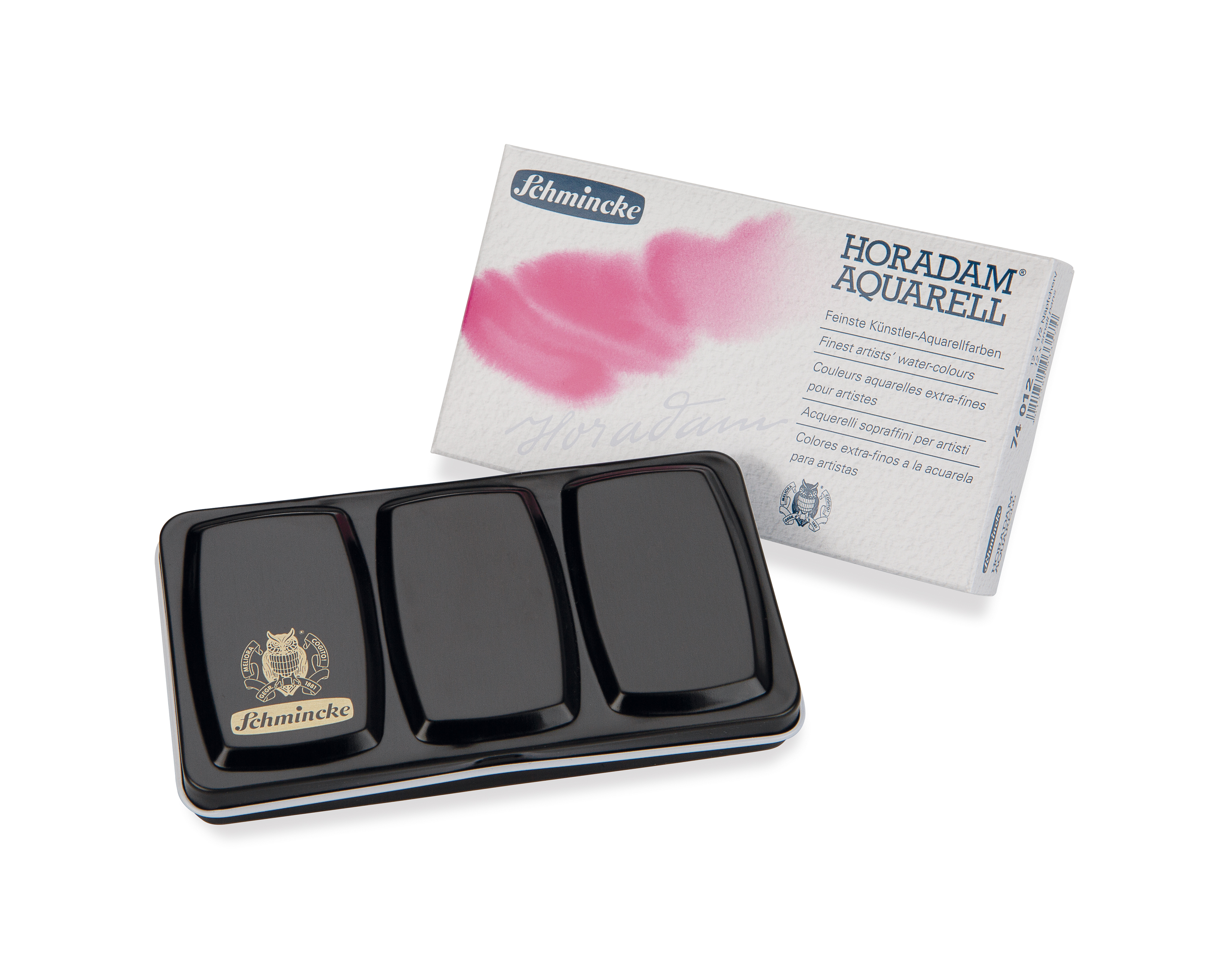 HORADAM® AQUARELL: 12 FEINSTE KÜNSTLER-AQUARELLFARBEN