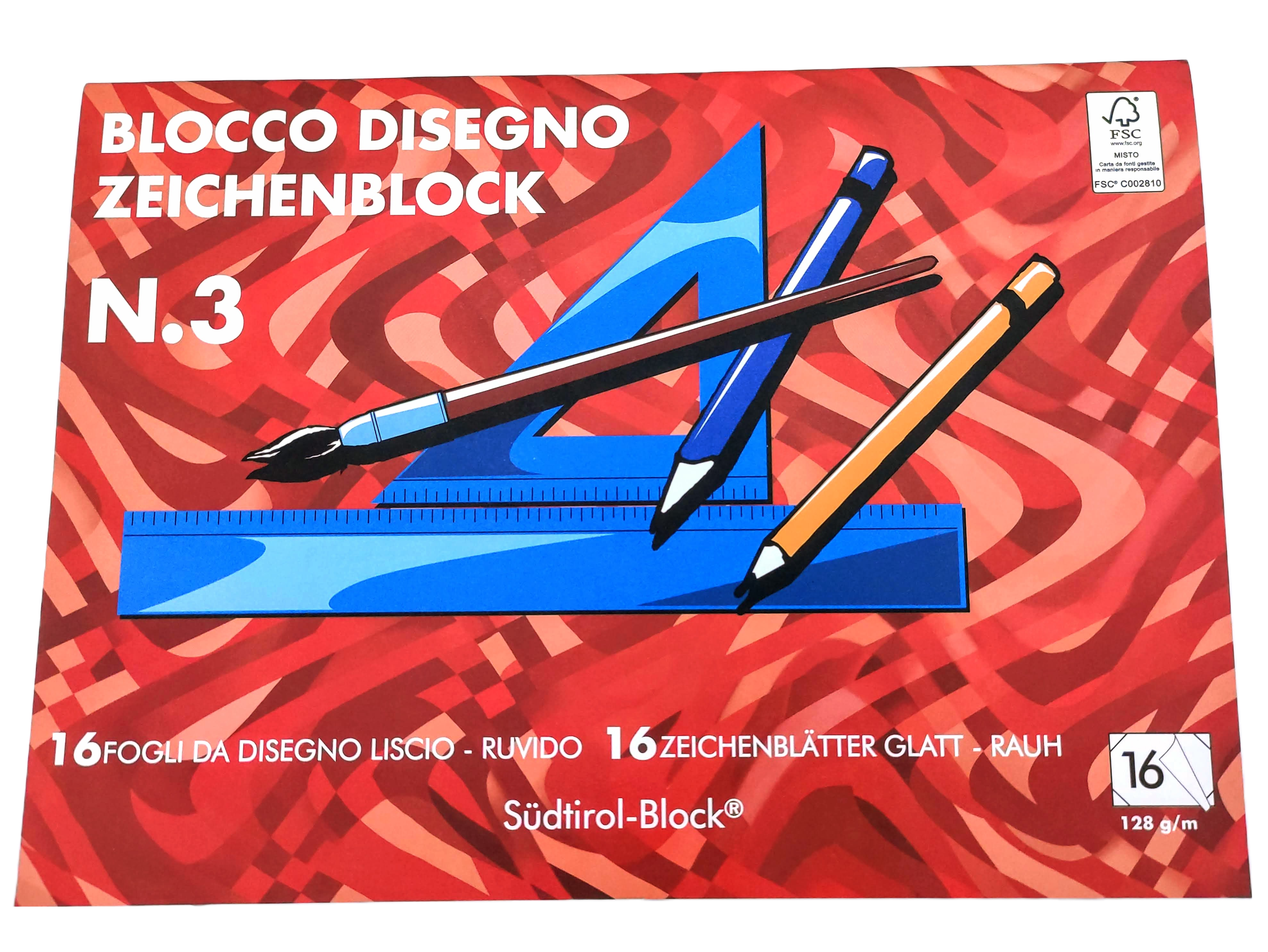 BLOCCO DA DISEGNO NR. 3