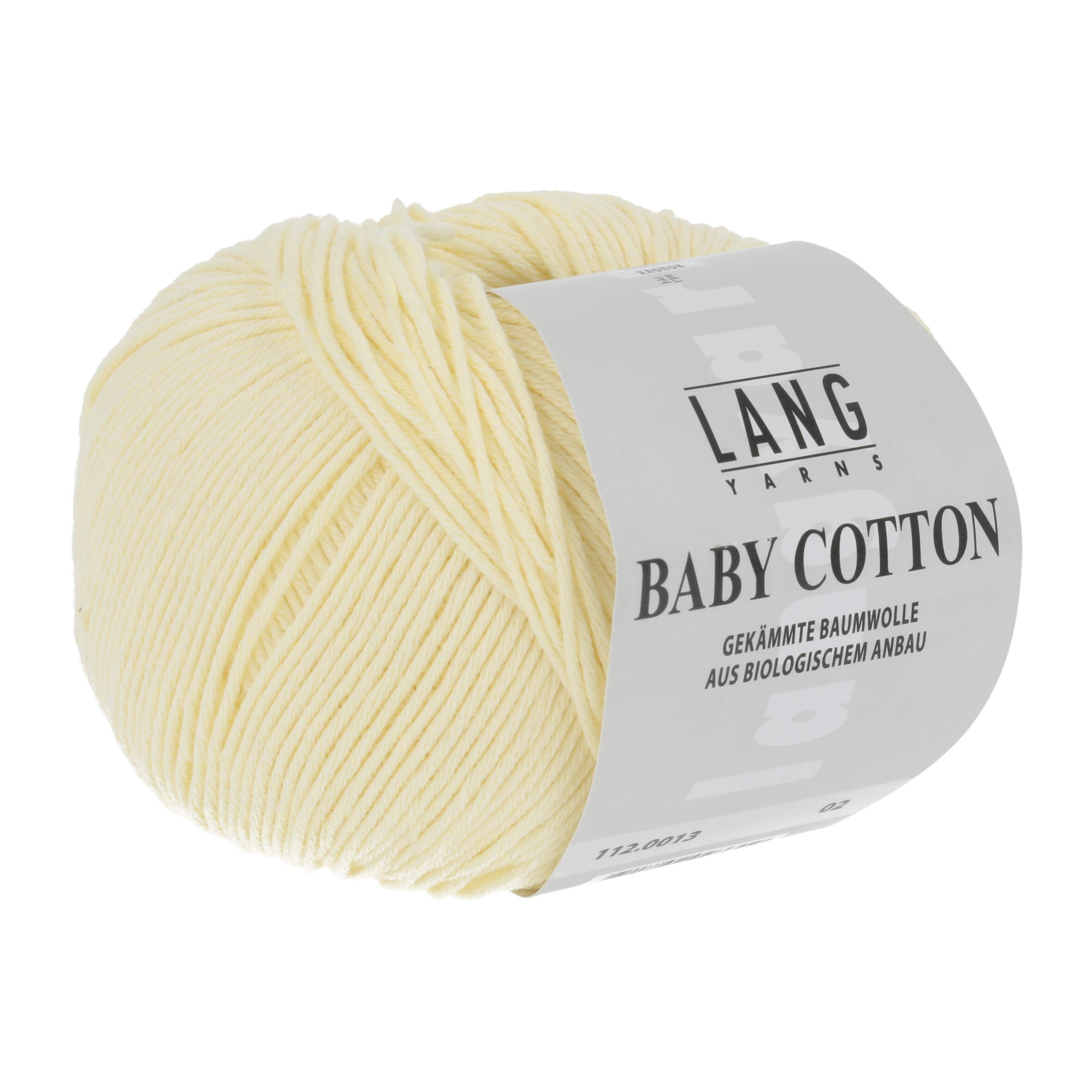 LANG BABY COTTON BIO 50GR 0013 HELLGELB
