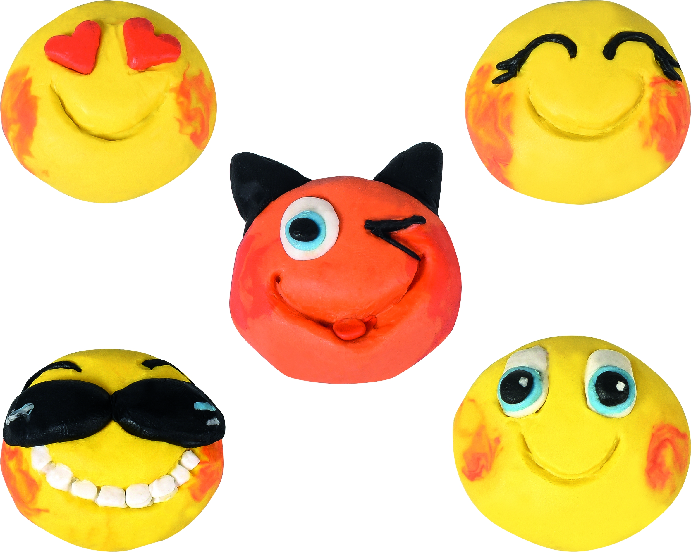 KNETEN &RADIEREN SET BE HAPPY KNETEN &RADIEREN SET BE HAPPY
