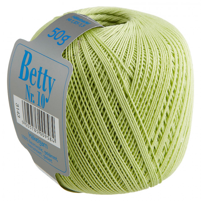 BETTY FILATO ALL`UNCINETTO NR.10 50GR VERDE LIME