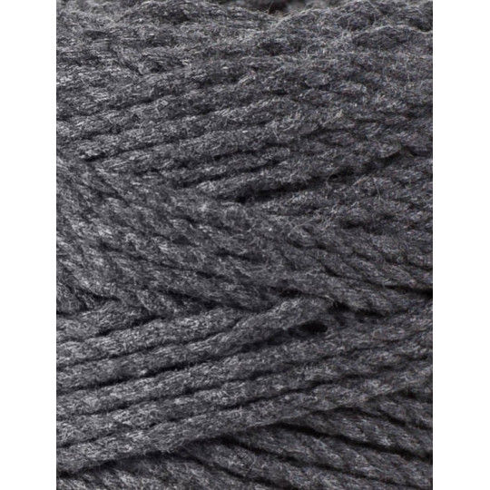 BOBBINY 3PLY MAKRAMEE-ROPE 3MM 100M CHARCOAL