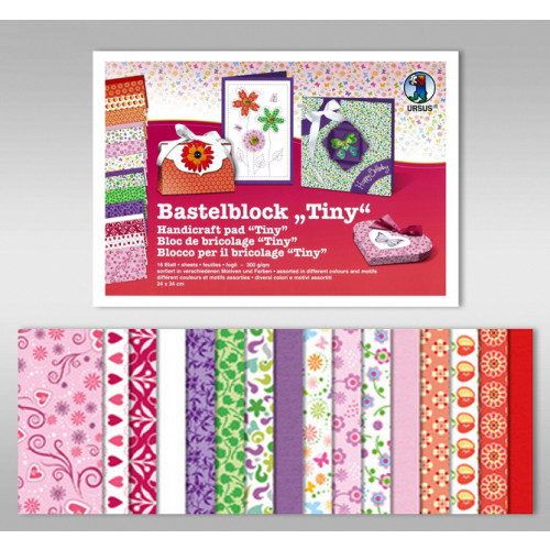 BASTELBLOCK TINY 300GR 24X34CM