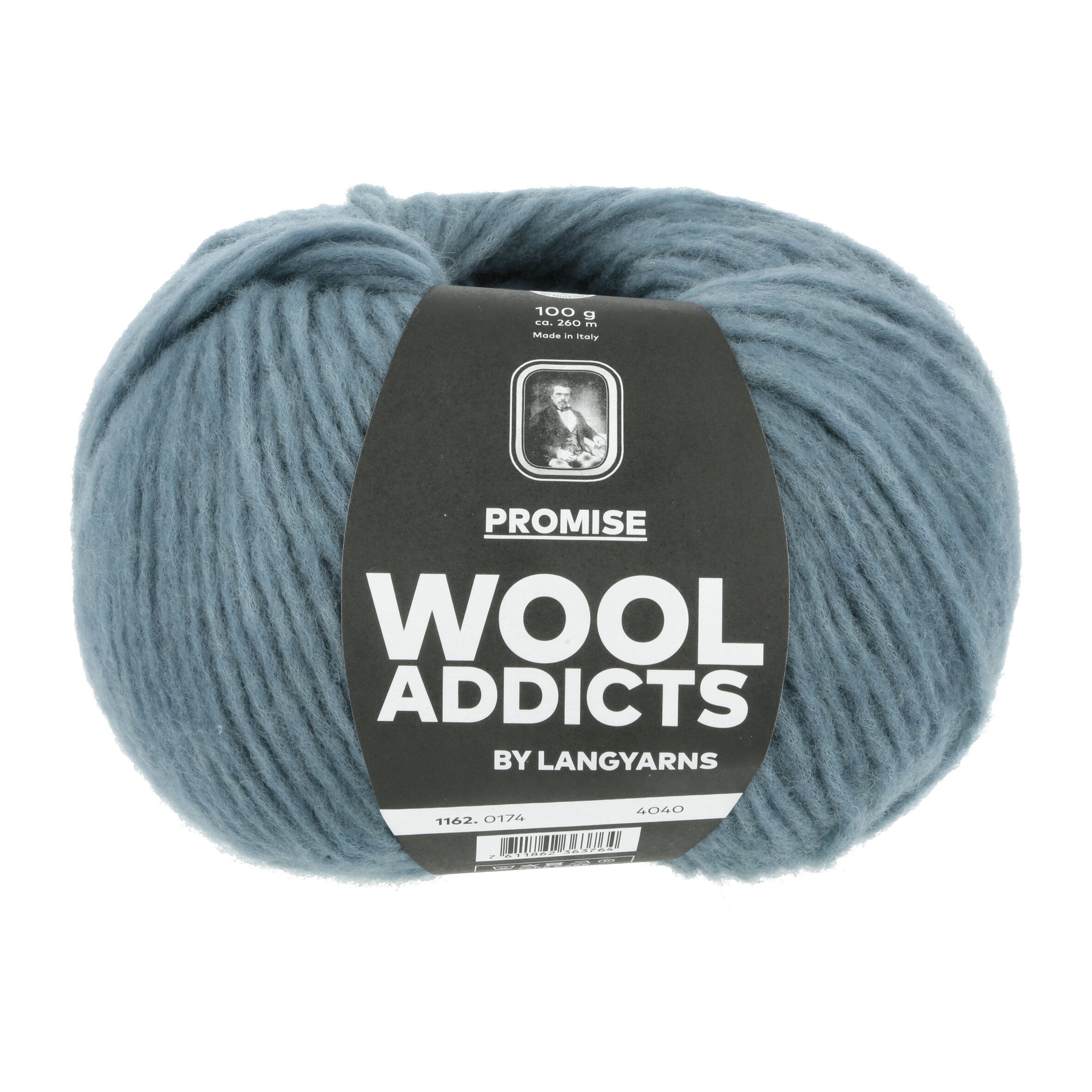 LANG WOOL ADDICTS PROMISE 174 PETROL 100GR
