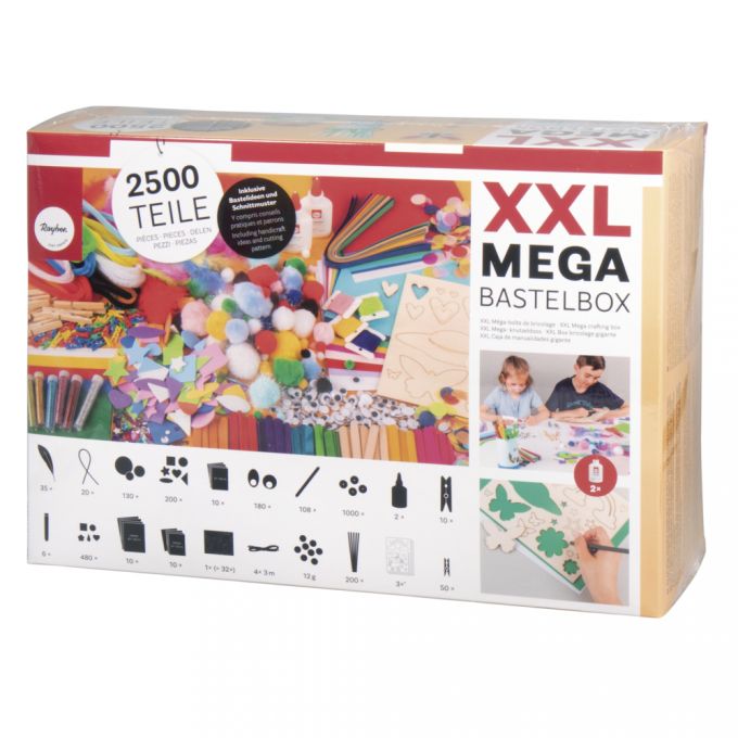 MEGA BOX BRICOLAGE XXL 2500 PEZZI