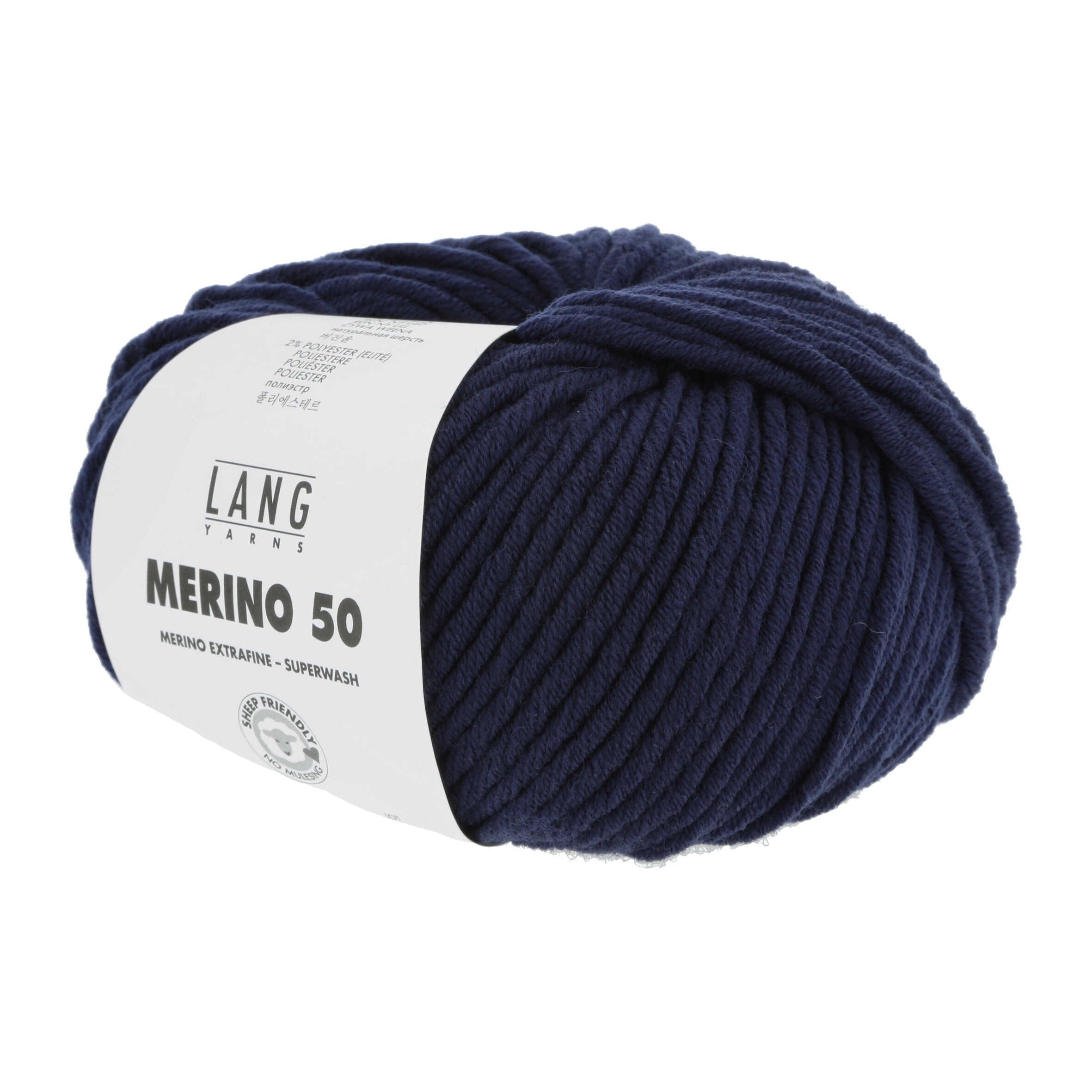 LANG MERINO 50 100GR 0035 MARINE