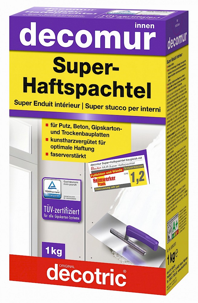 DECORMUR SUPER- HAFTSPACHTEL 1KG