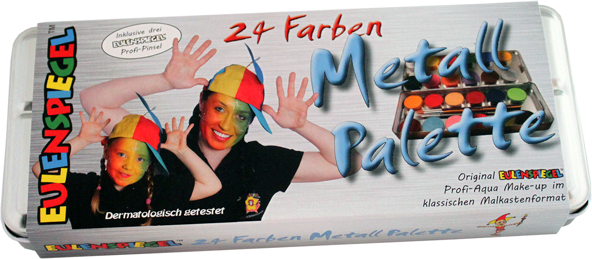 24 FARBEN METALL- PALETTE