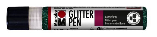 MARABU GLITTER PEN 592 PETROL