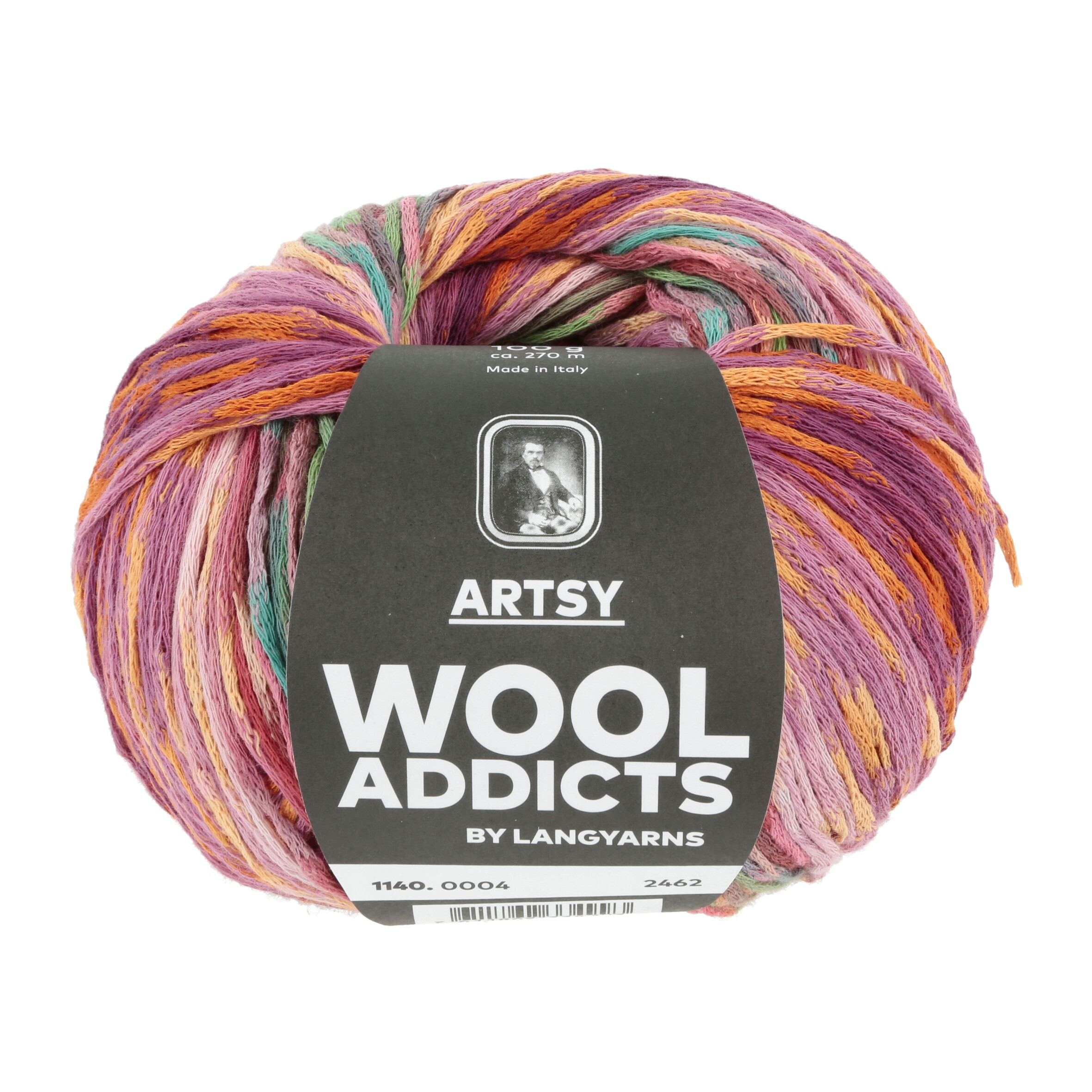 WOOL ADDICTS ARTSY 100GR. BUNT 0004