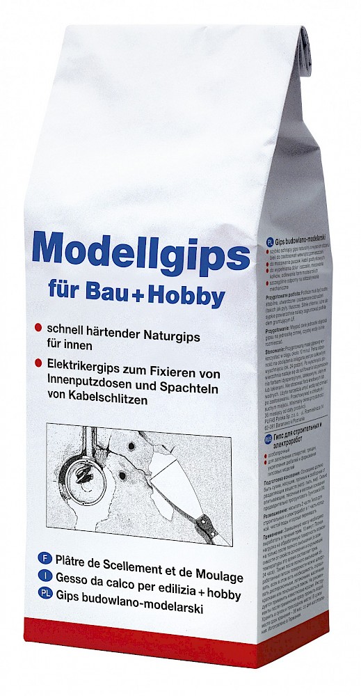 DECOTRIC MODELLGIPS FÜR BAU UND HOBBY 5KG 